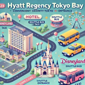 ハイアットリージェンシー東京ベイからディズニーランドまでの便利な行き方