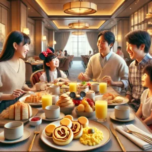 ディズニーセレブレーションホテルの朝食の利用方法