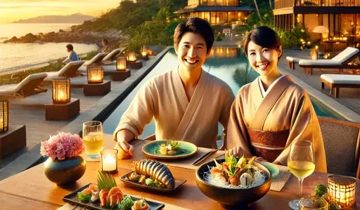 メルキュール和歌山串本リゾート&スパの夕食の満足ポイントと利用時間や料金