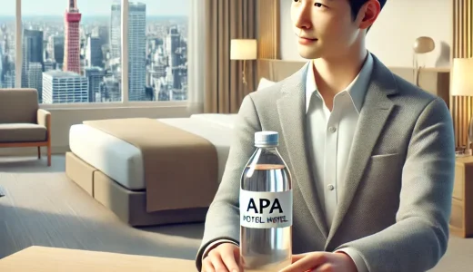 アパホテルのウェルカムウォーターの持ち帰りの注意点まとめ