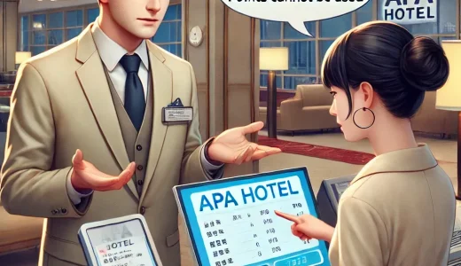 アパホテルのポイント宿泊が充当できない原因と正しい使い方