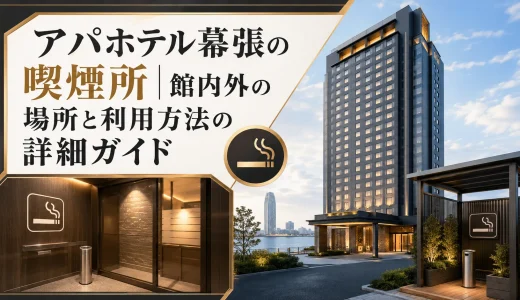 アパホテル幕張の喫煙所｜館内外の場所と利用方法の詳細ガイド