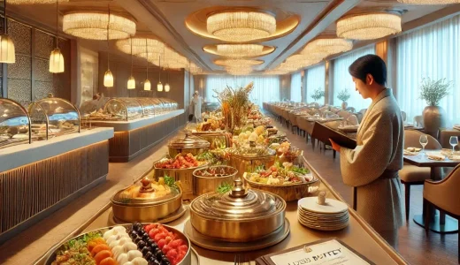 スイスホテルのランチビュッフェの値段とメニューや時間制限まで